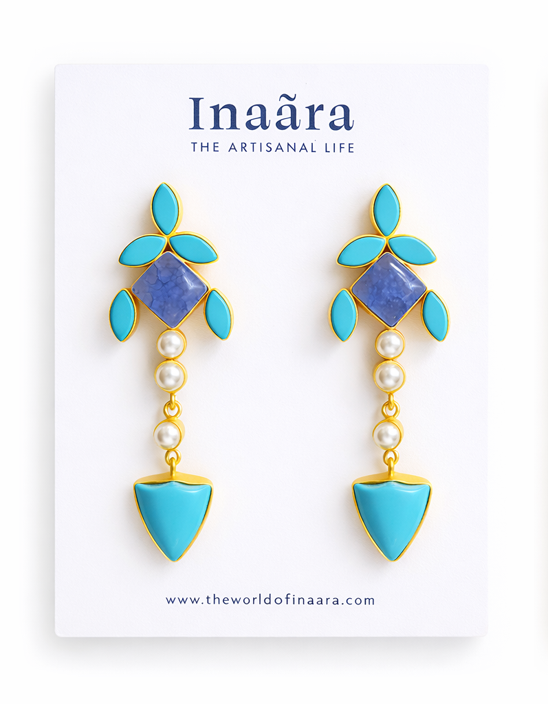 Turquoise Fusion Earrings