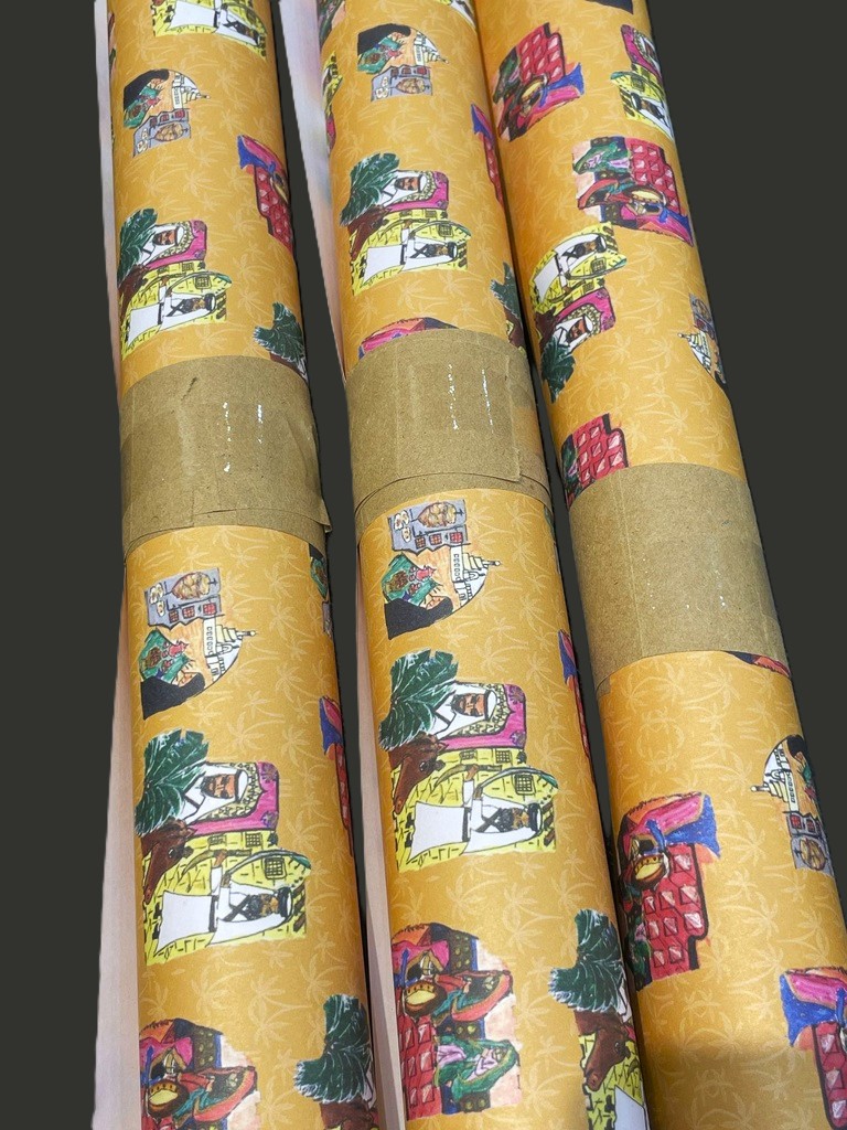 GiftWrap Paper-10pcs/roll(59x41cm)