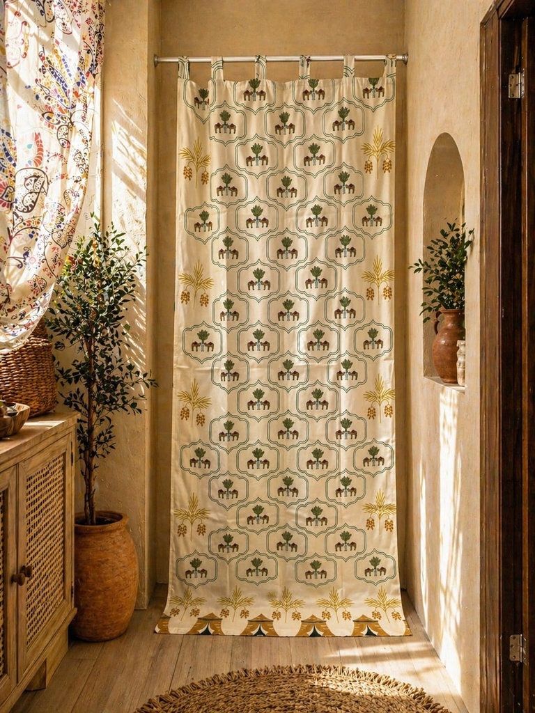 Caravan Curtain Solid (Small)