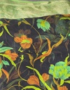 Printed Chiffon Saree - Black