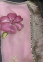 Gotta Patti Saree w/ Hand Painted - Pink
