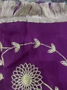 Gotta Patti Saree - Jamun Purple