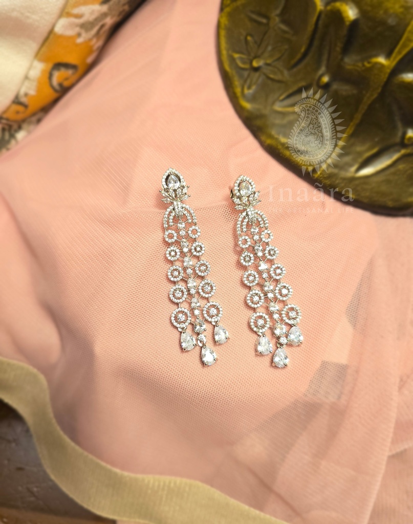 Pop of Red Drop Earrings (copy)