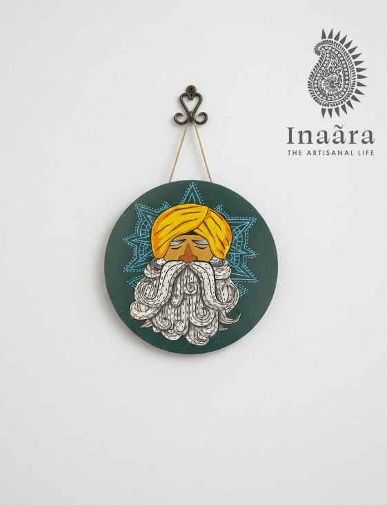 Hand Painted Wooden Wall Decor-Guru