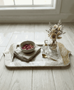 Lulu MOP Serving Tray-Gold
