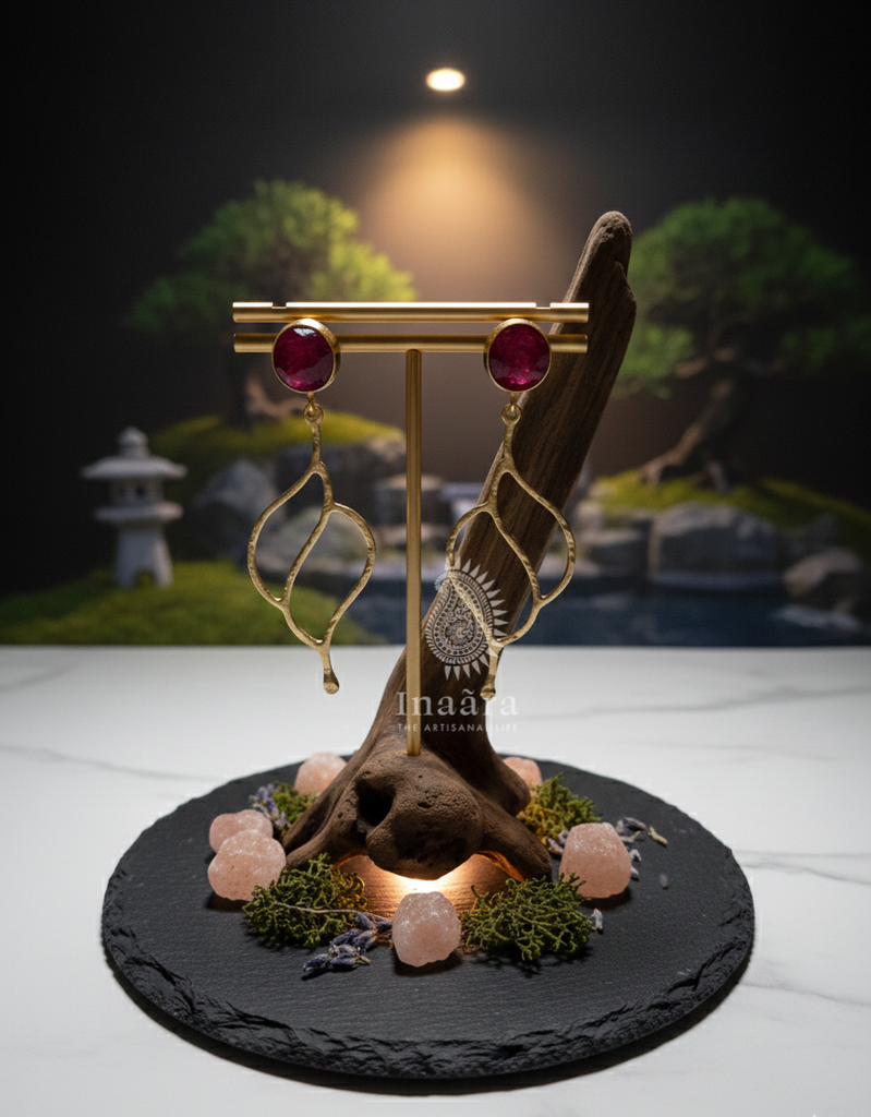 Handcrafted Heart Motif Drop Earrings (copy)