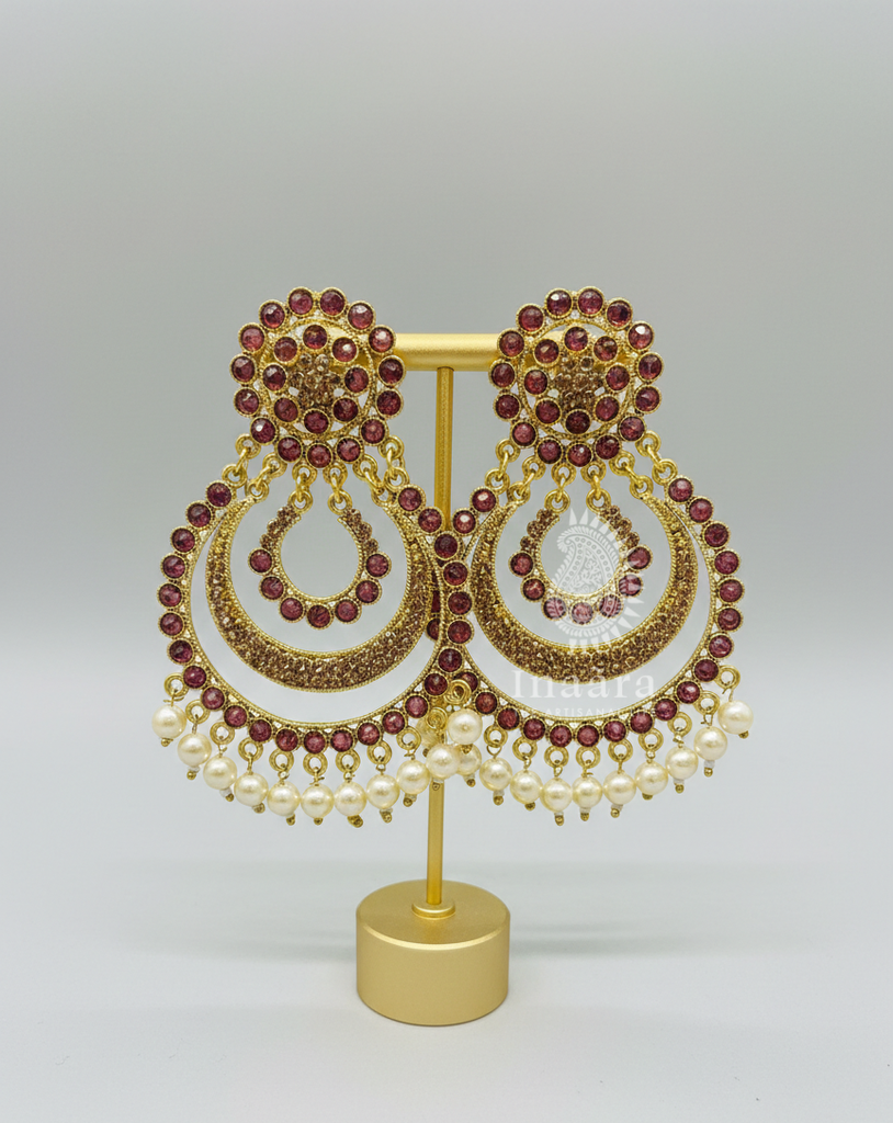 Jhumka Earring-Blue (copy)