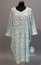 Kashmiri Kurti/Long- Blue
