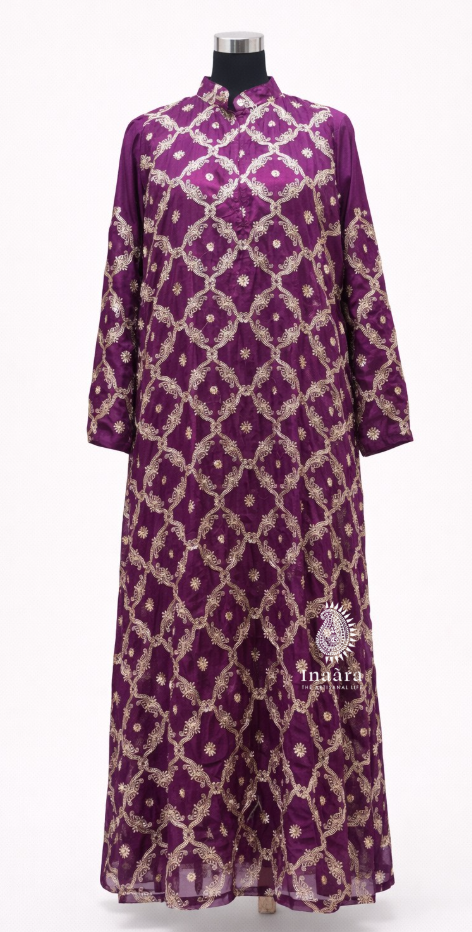 Jalabiya Purple- size M