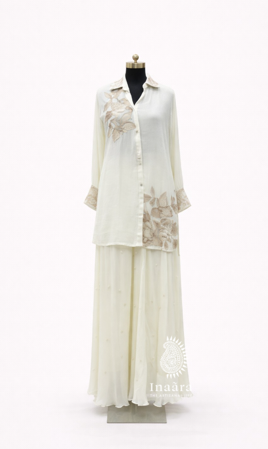 2pc Co-Ord Set-Cream