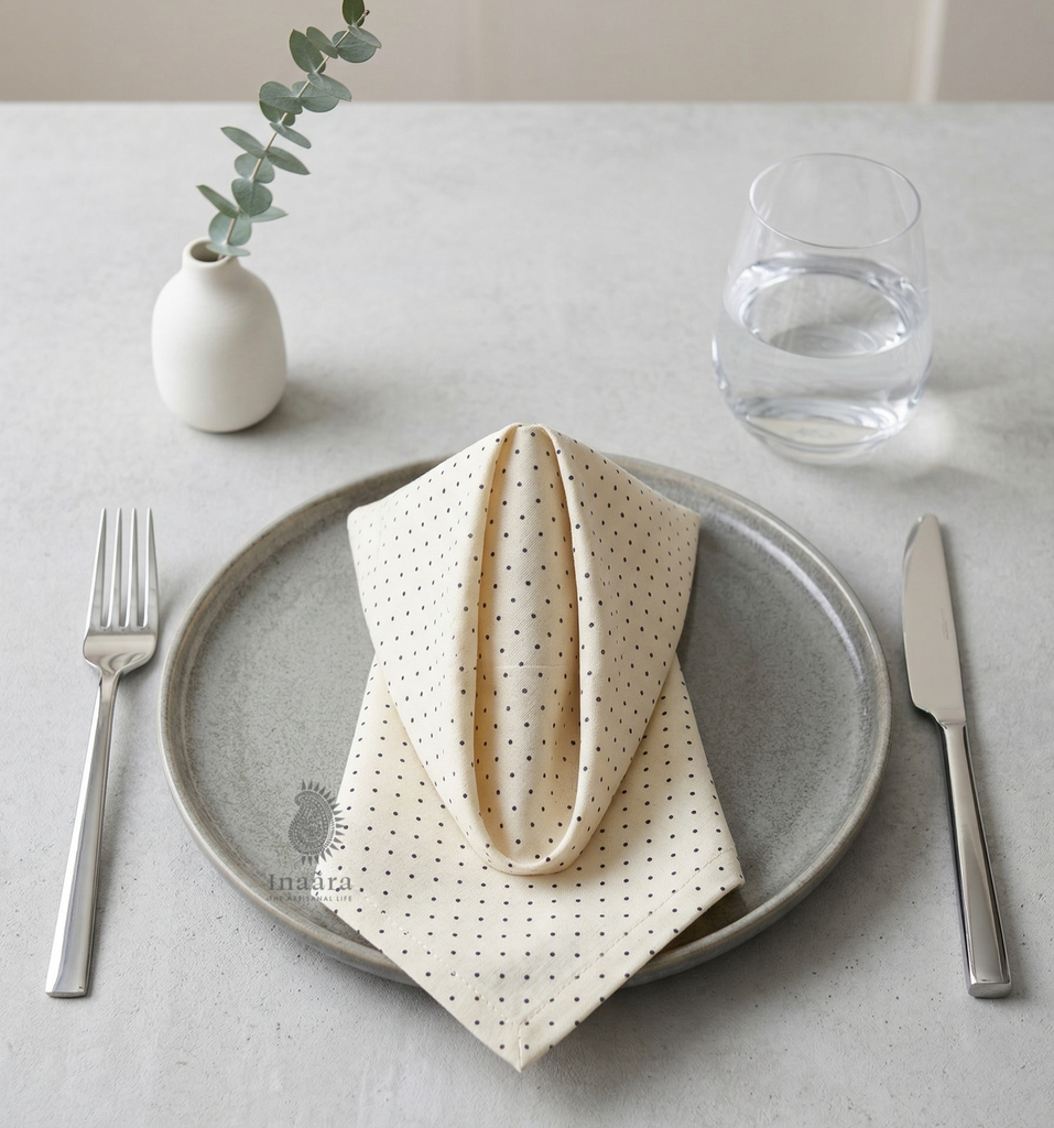 Table Napkin-Polka Dots/4pcs