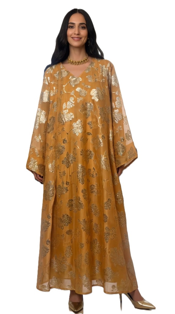 Kaftan- Golden Yellow