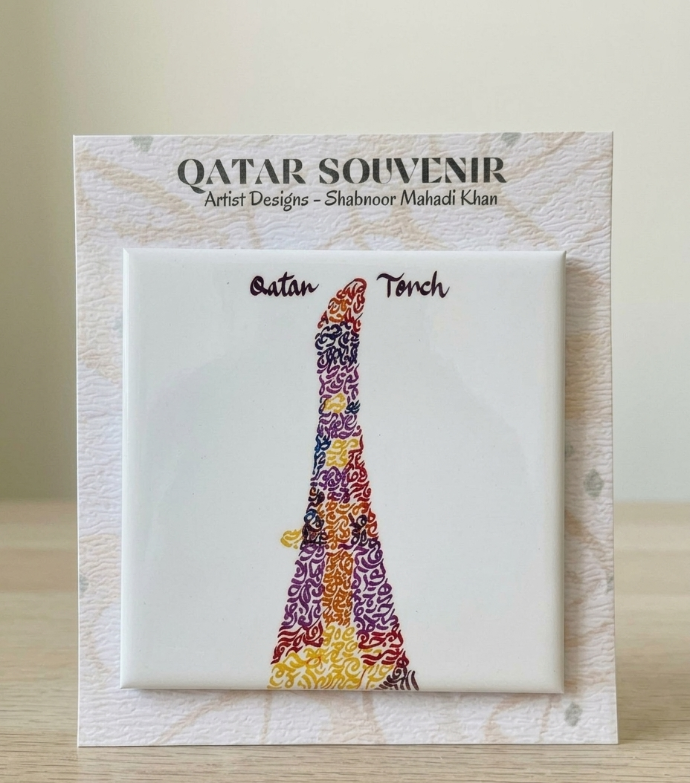 Qatar Torch Ref Magnet