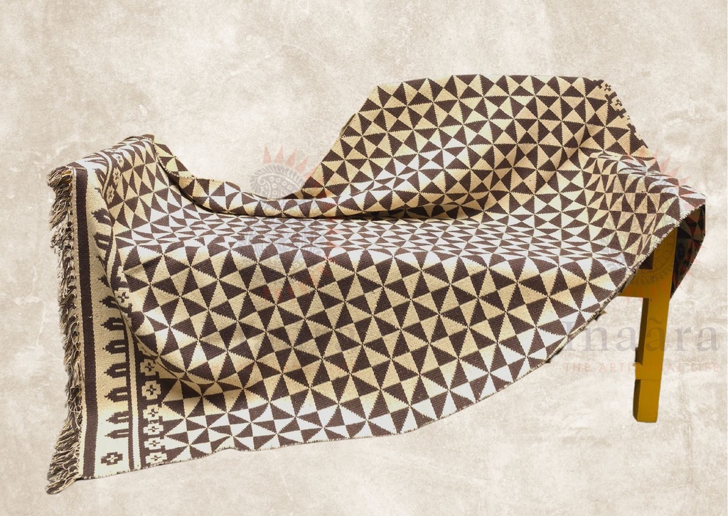 Pinwheel Monotone Rug