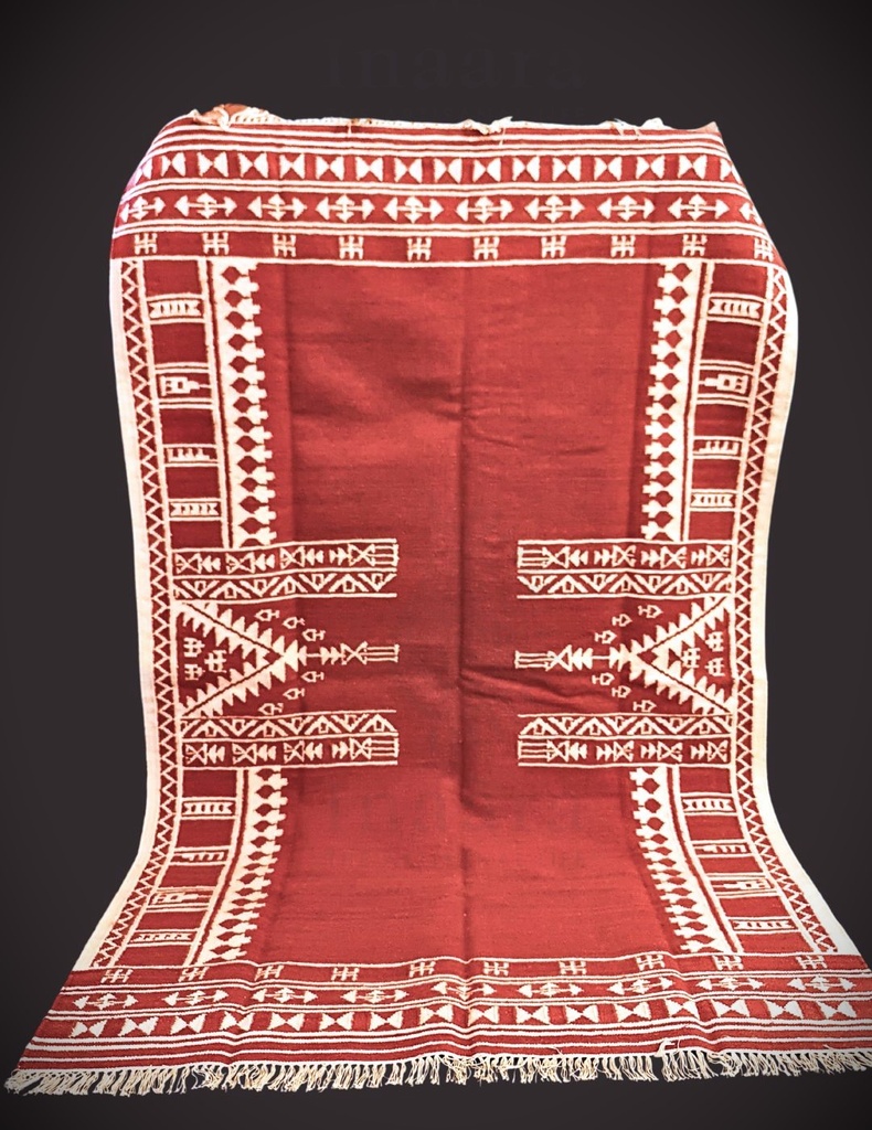 Arabesque Handwoven Dhurrie(8x5ft)