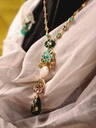 Delicate Green Meena (Enamel) Set