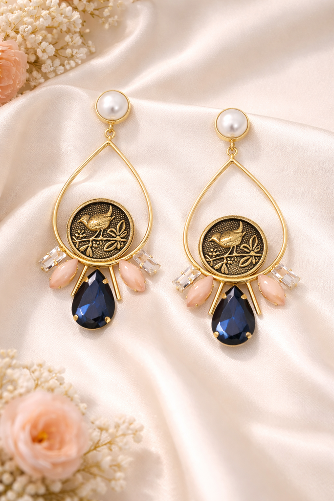 Bespoke statement earrings