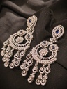 Shimmering Zircon Chandeliers