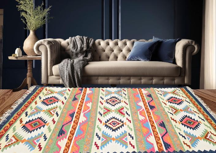 Mahira Handwoven Dhurrie (8x5ft)