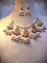 Nirali Necklace Set - Red