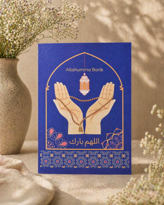 Rabia's note card- Indian Hamsa (copy)