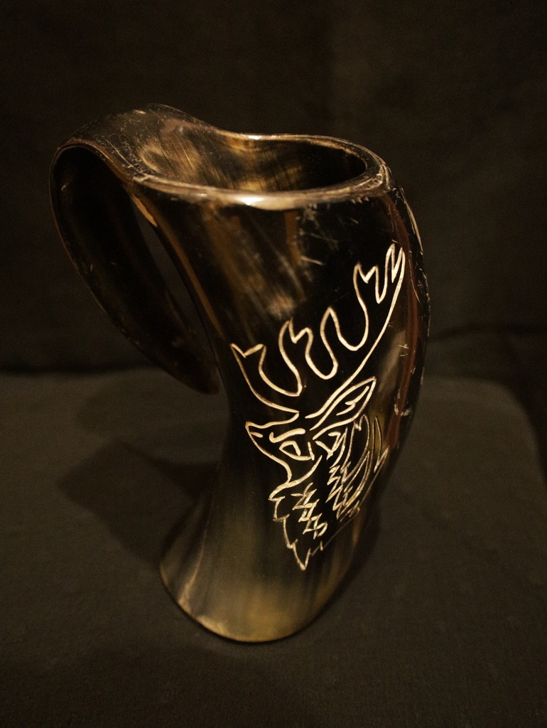Horn Mug - Reindeer