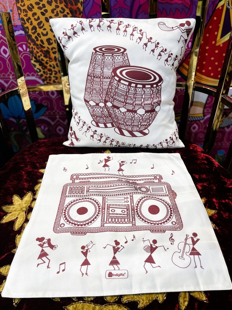 Digital Prints Cushion Cover Bundle/2pcs