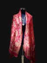 Woven Kashmiri Shawl-Red
