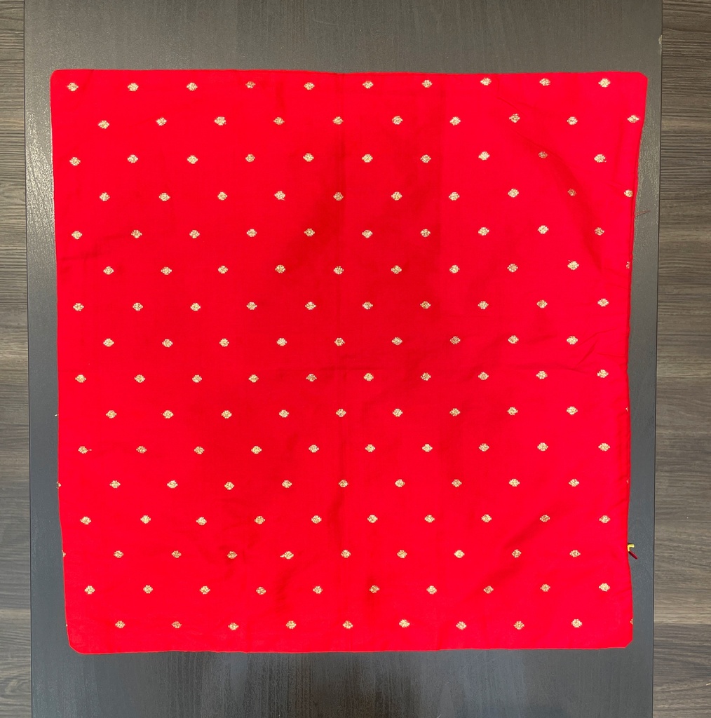 Polka Dots Cushion Cover-Red