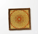Brocade Coaster-Brown/6