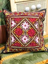 Floral Embroidery Cushion Cover