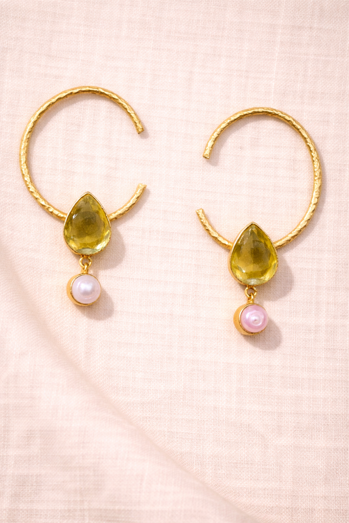 Raw Jasper Stone Earrings (copy)