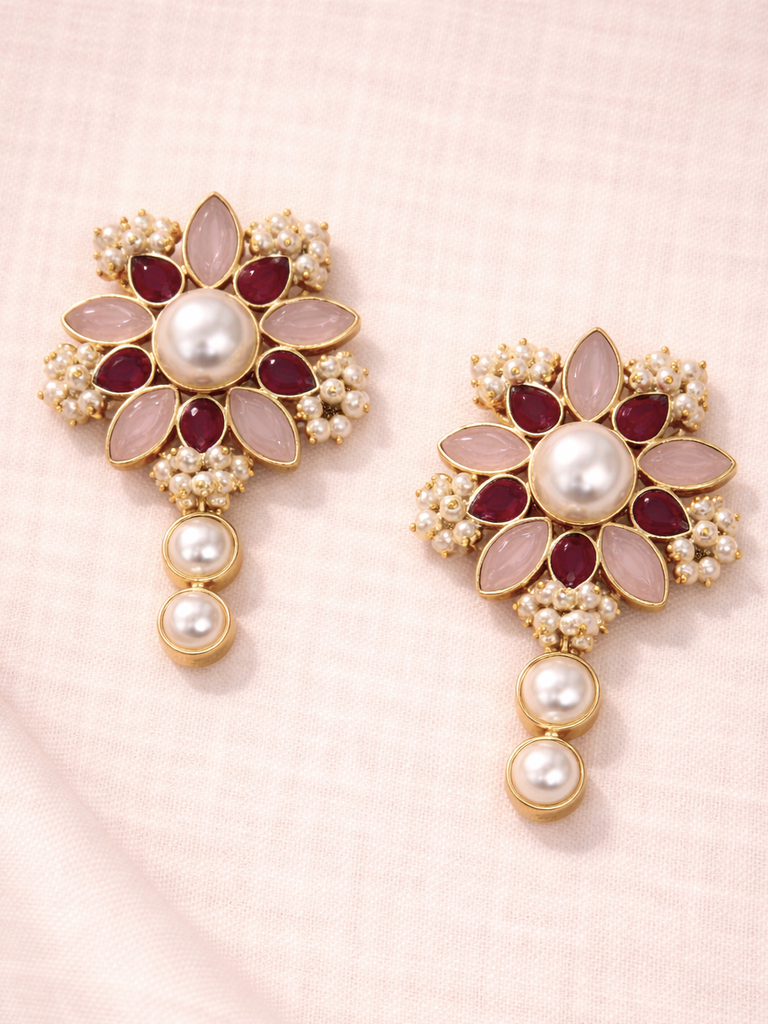 Statement Gemstone Earrings