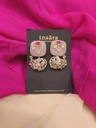 Lotus & Peacock Statement Earrings