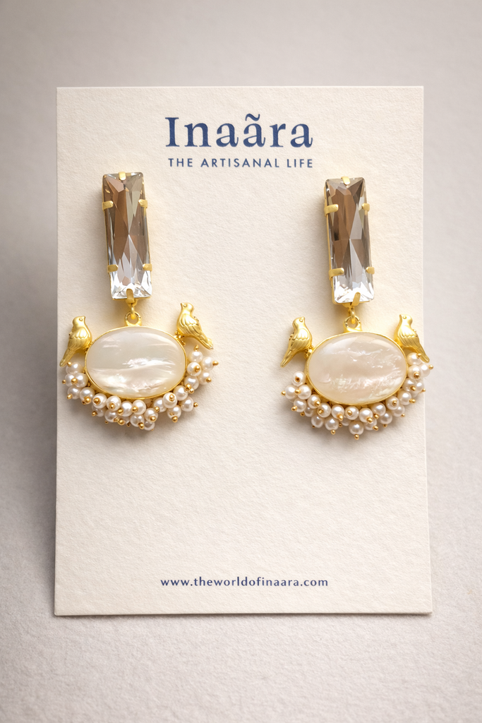 Handcrafted Athena Dangler Earrings