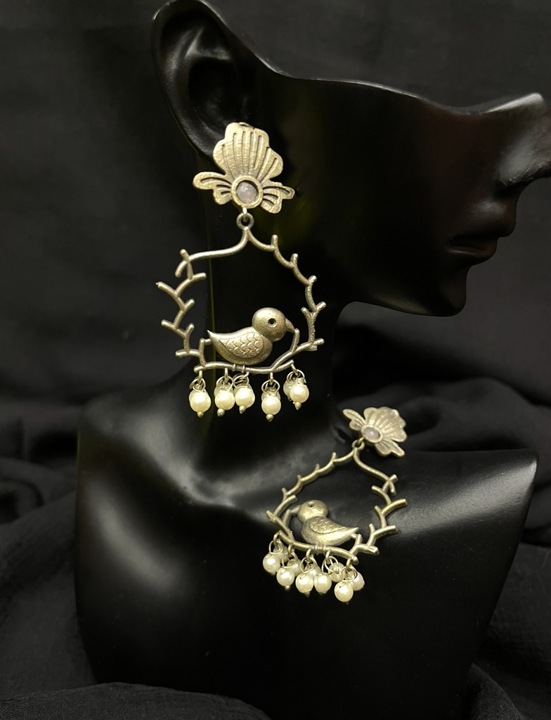 Chandni Dangling Earrings- Blue (copy)