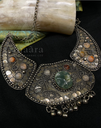 Vintage Gemstone Collar Necklace