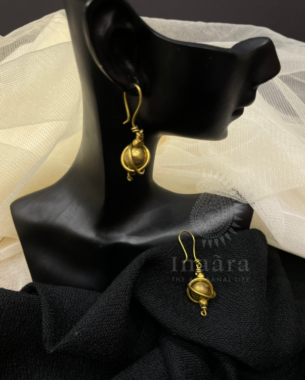 Dhokhra Tribal Brass Earring