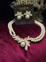 Pearl Diamond Choker Set