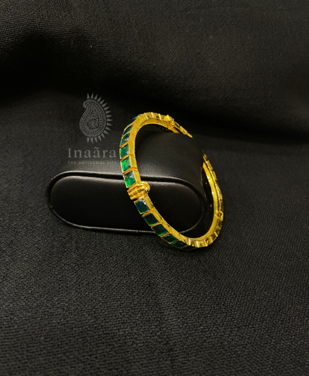 Jadau Kundan Kada Bangle- Pink (copy)