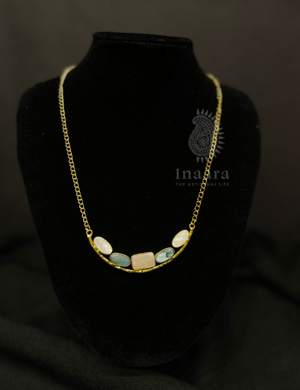 Natural Raw Stone Charm Necklace (copy)