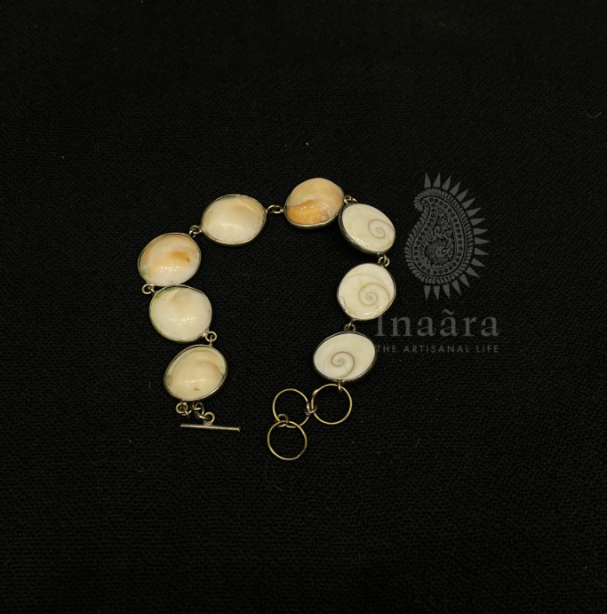 Shell Fossil Bracelet