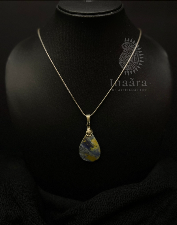 Natural Pietersite Stone Pendant Necklace