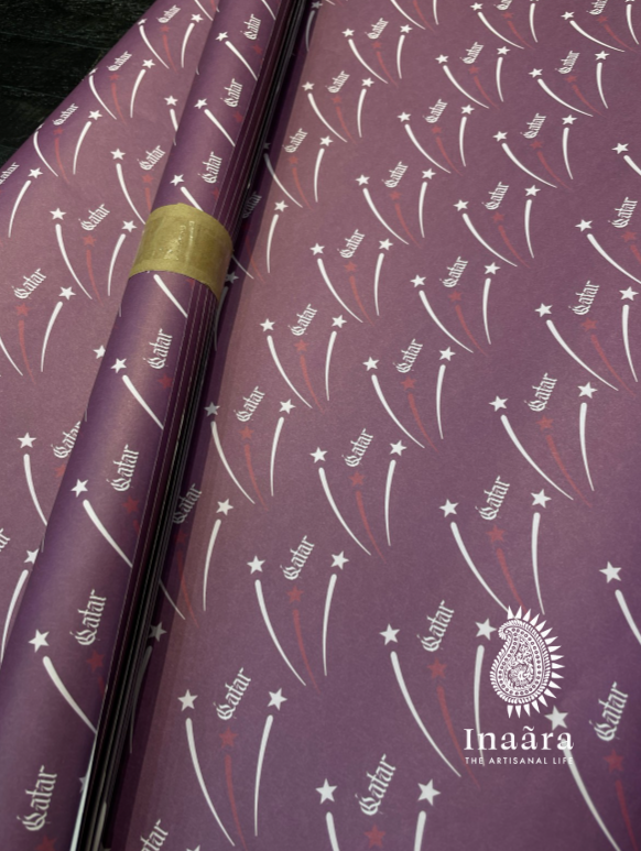 Qatar Gift Wrap Paper-10pcs/roll (59x41cm)