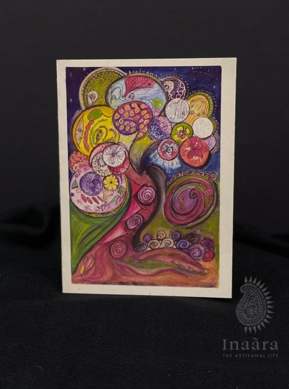 Trees Of Bounty Greeting Card