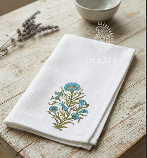 HB Printed Table Napkin-Floral/1pc