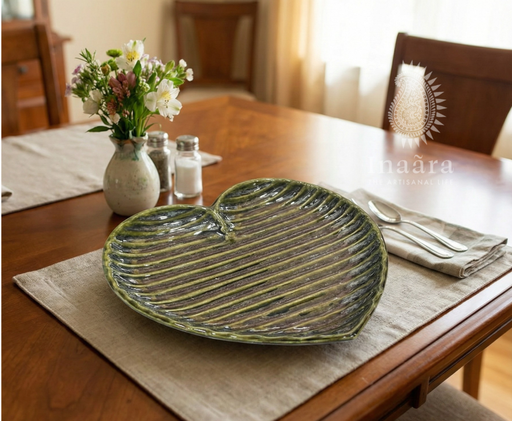 Urooj Ceramic Heart Platter