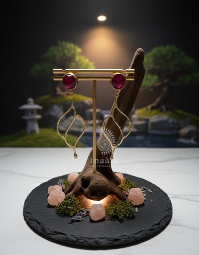 Handcrafted Heart Motif Drop Earrings (copy)