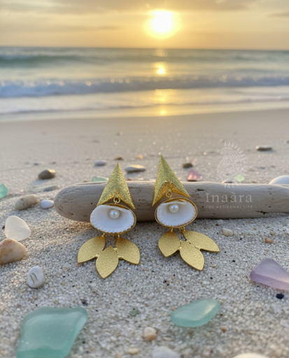 Lotus Drop Earrings (copy)