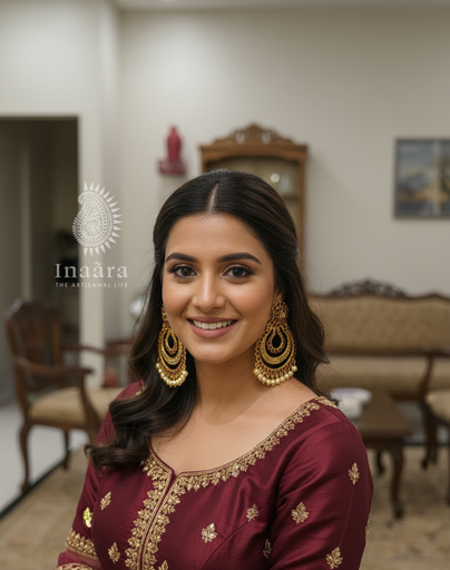 Handcrafted Bindiya Earrings